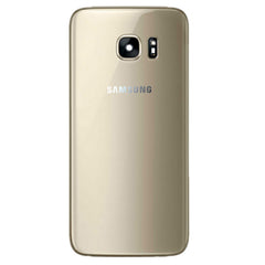 Samsung Galaxy S7 G930 Vitre arrière or avec lentille - OEM