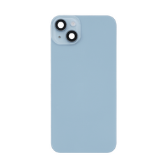 Vitre arrière iPhone 14 Plus Bleu (Contour caméra agrandi)