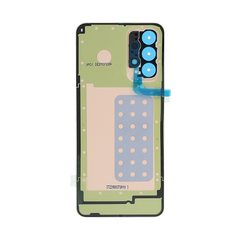 Vitre arrière Samsung Galaxy A23 5G A236B Orange Pêche avec lentille – OEM