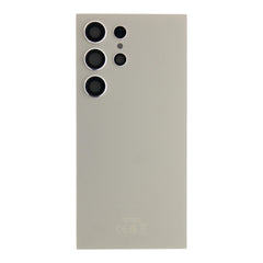 Vitre arrière Originale Samsung Galaxy S24 Ultra S928B Gris Titane avec lentille
