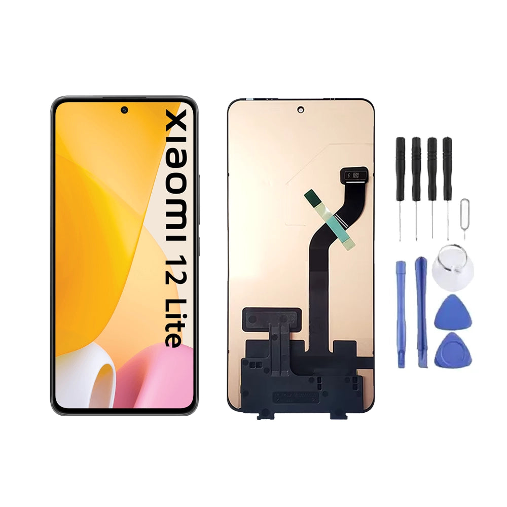 Ecran LCD + Vitre pour Xiaomi 12 Lite + Kit d'outils