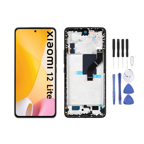 Chassis + Ecran LCD + Vitre pour Xiaomi 12 Lite + Kit d'outils