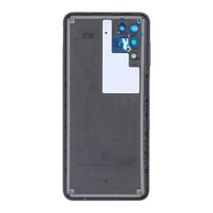Vitre arrière Samsung Galaxy A12 Nacho A127F Noire avec lentille – OEM