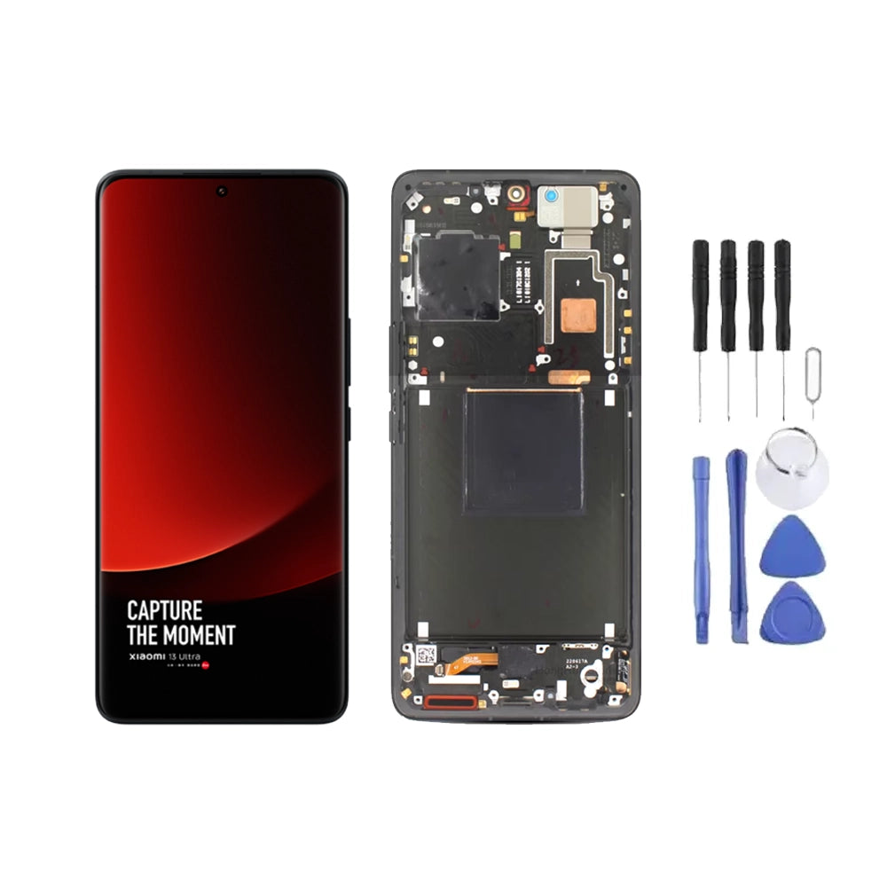 Chassis + Ecran LCD + Vitre pour Xiaomi 12S Ultra + Kit d'outils