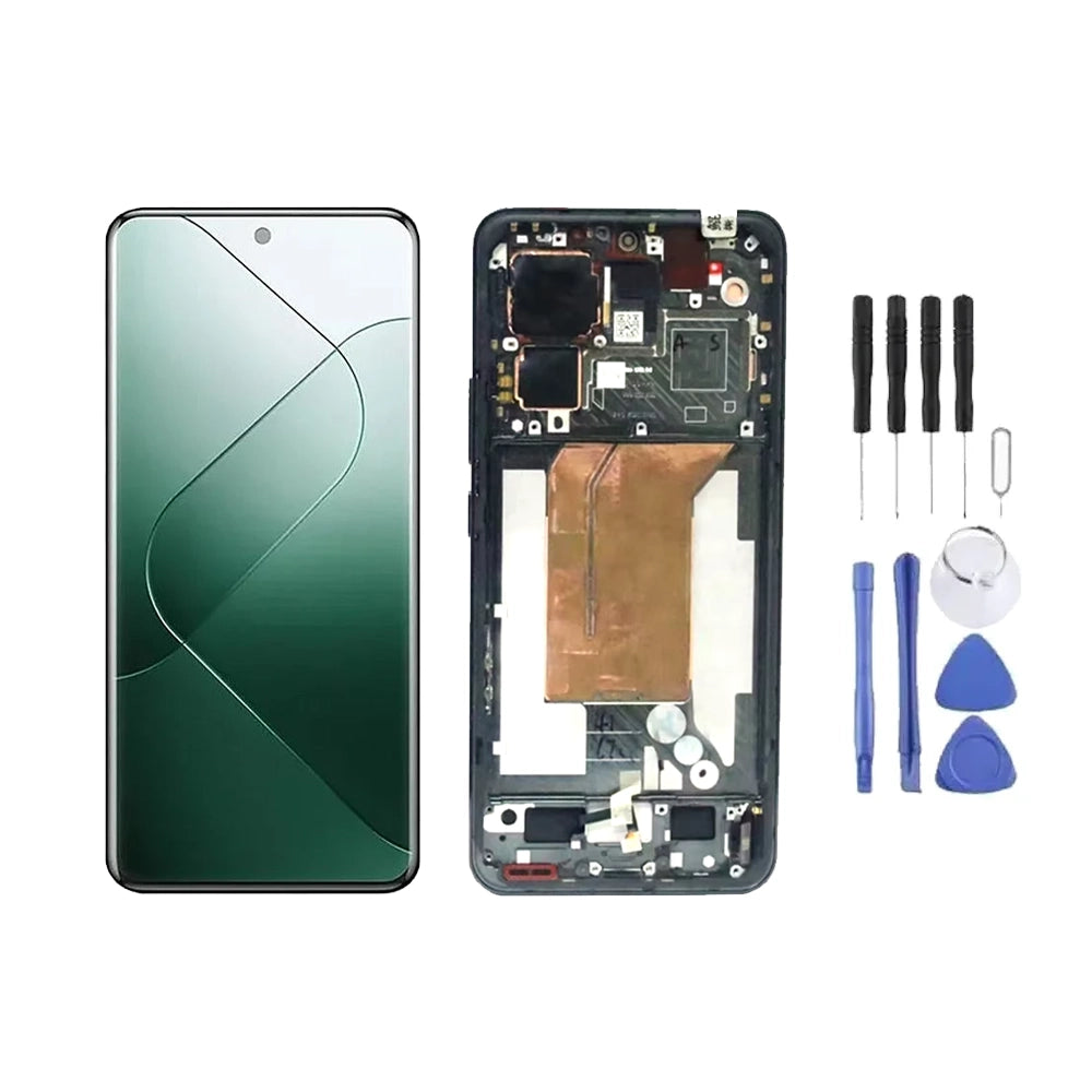 Chassis + Ecran LCD + Vitre pour Xiaomi 14 Pro + Kit d'outils