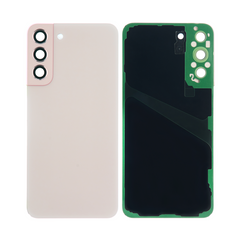 Vitre arrière Samsung Galaxy S22 Plus S906 Rose Doré avec lentille – OEM