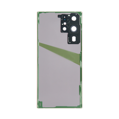 Vitre arrière Samsung Galaxy S22 Ultra S908 Rouge avec lentille – OEM