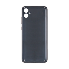 Vitre arrière Samsung Galaxy A04e A042F noire avec lentille - OEM