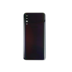 Samsung Galaxy A50 A505 Vitre arrière noire avec lentille - OEM