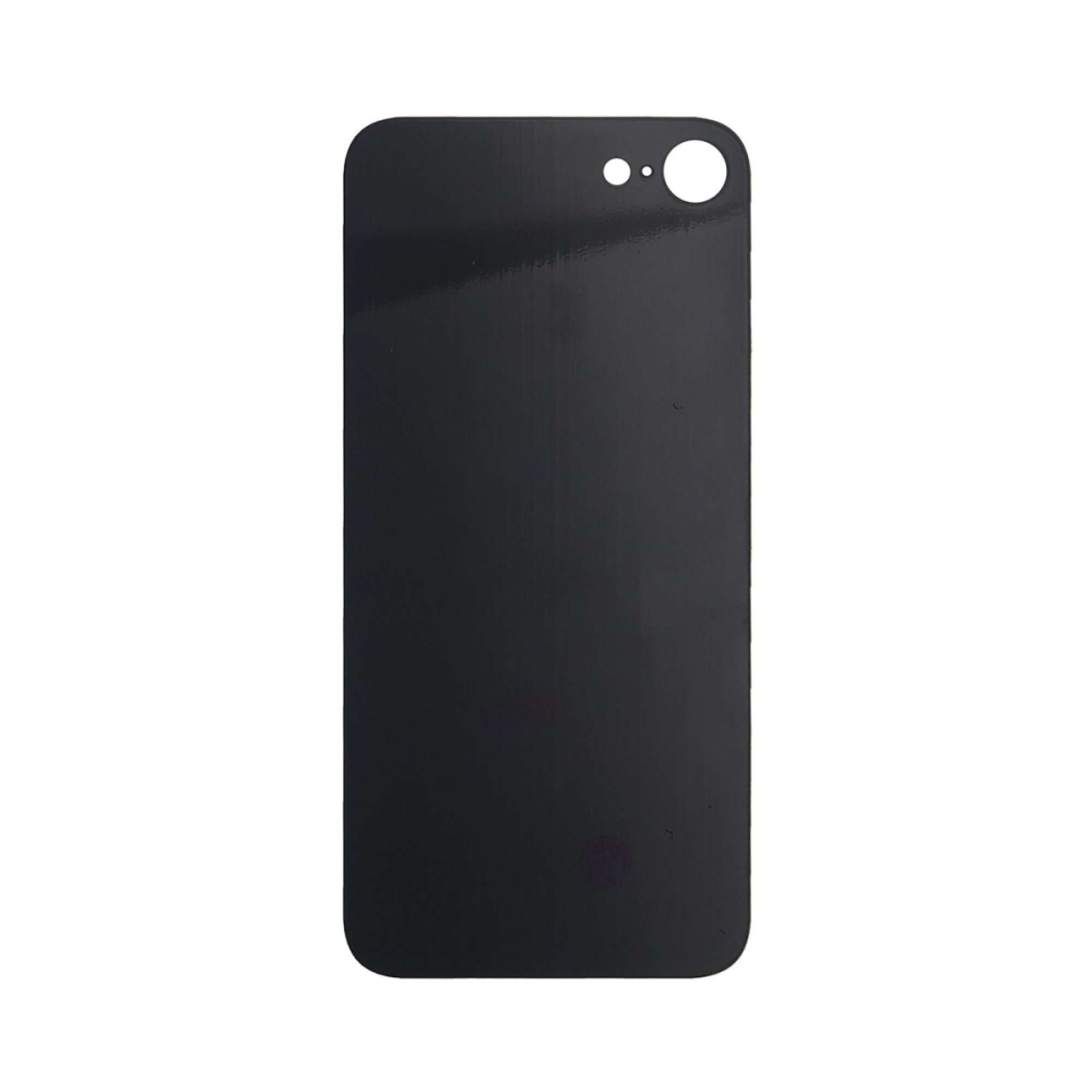 Vitre arrière iPhone 8 Blanche Extra (Cadre caméra agrandi) - OEM