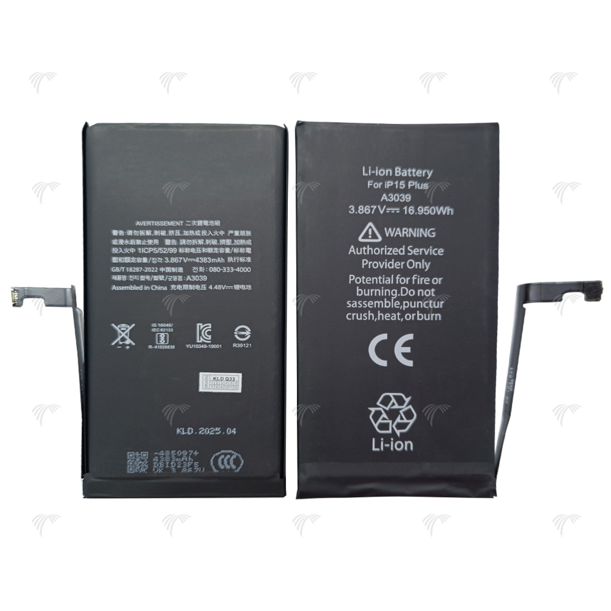 Batterie iPhone 15 Run diagnostic - OEM
