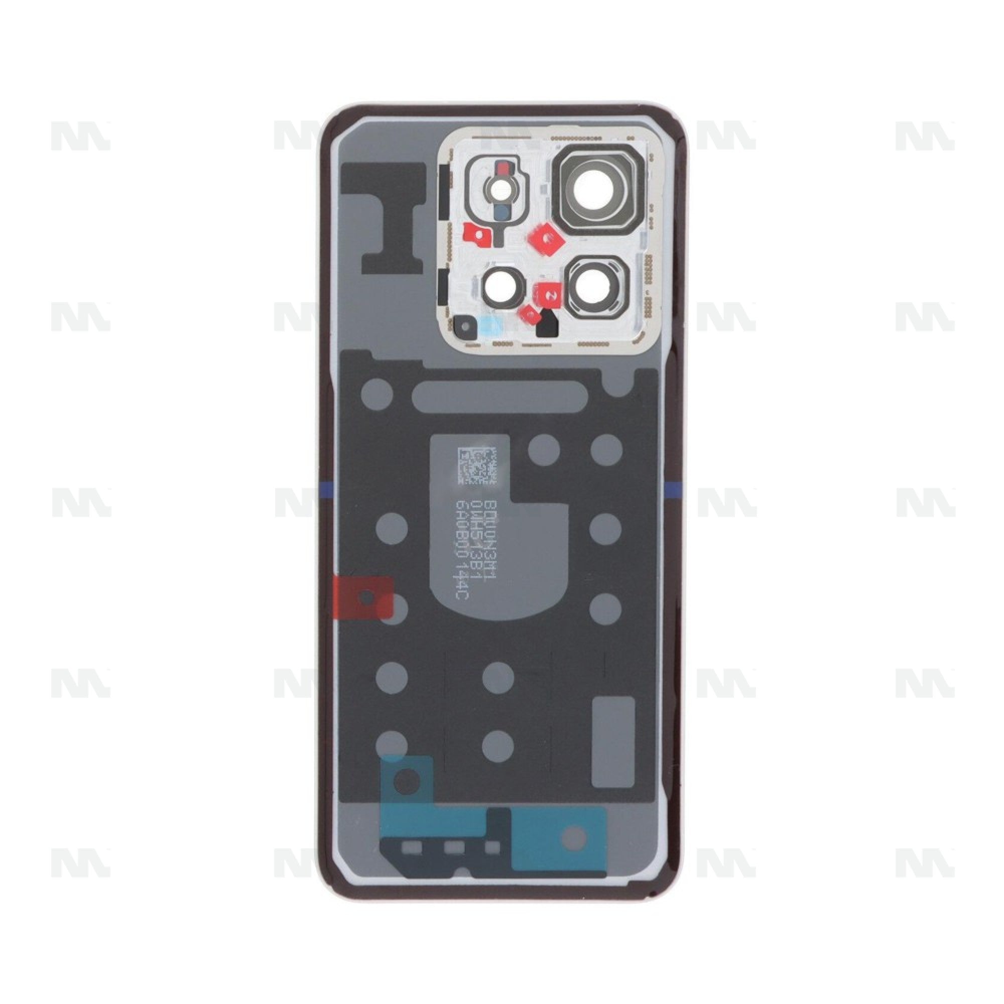 Vitre arrière Xiaomi 14 (23127PN0CC) Argent avec lentille - OEM