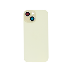 Vitre arrière iPhone 15 Jaune (Contour caméra agrandi, avec NFC)