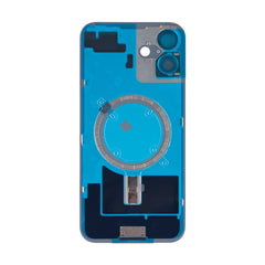 Vitre arrière iPhone 16 Plus sans NFC, cadre caméra agrandi Noir