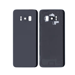 Samsung Galaxy S8 G950 Vitre arrière noire avec lentille - OEM