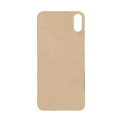 Vitre arrière iPhone XS Or Extra (Cadre caméra agrandi) - OEM