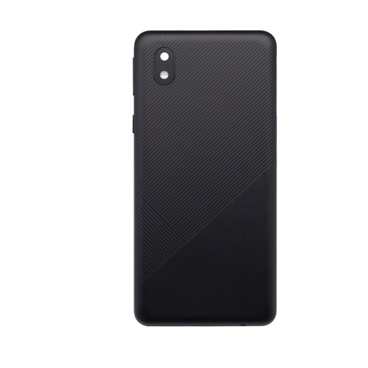 Vitre arrière Samsung Galaxy A01 Core 2020 A013F noire avec lentille - OEM
