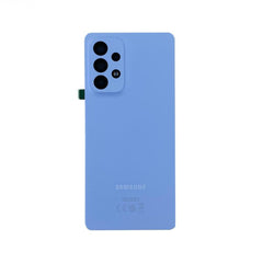 Samsung Galaxy A53 5G A536 Vitre Arrière Bleu avec lentille - Originale