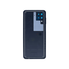 Vitre arrière Samsung Galaxy A12 A125F Noire avec lentille – OEM