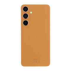 Vitre arrière originale Samsung Galaxy S24 Plus S926 Orange Sable avec lentille