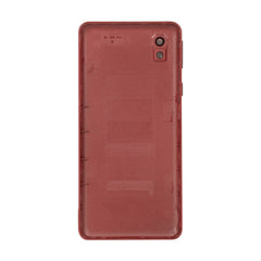 Vitre arrière Samsung Galaxy A01 Core 2020 A013F Rouge avec lentille - OEM