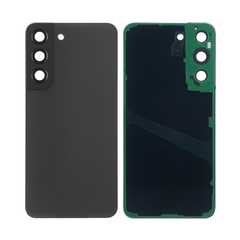 Vitre arrière Samsung Galaxy S22 S901 Graphite avec lentille - OEM