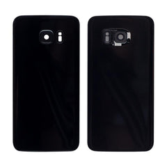 Samsung Galaxy S7 Edge G935 Vitre arrière noire avec lentille - OEM