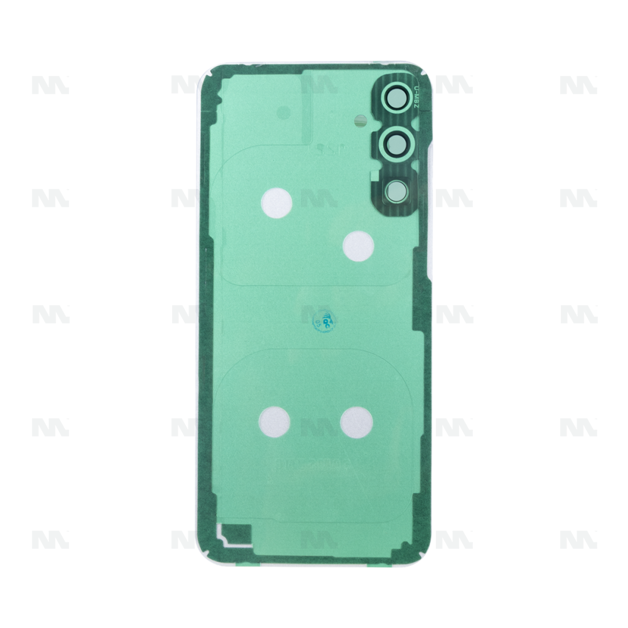 Vitre arrière Samsung Galaxy A34 5G A346B Argent Avec Lentille - OEM