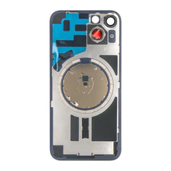 Vitre arrière iPhone 14 Plus Noir (Contour caméra agrandi)
