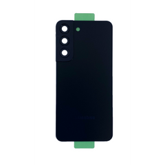 Vitre arrière Originale Samsung Galaxy S22 S901 Noir Fantôme avec lentille