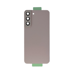 Vitre arrière originale Samsung Galaxy S22 Plus S906 Rose Doré avec lentille