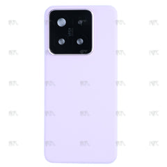 Vitre arrière Xiaomi 14 (23127PN0CC) Rose avec lentille - OEM