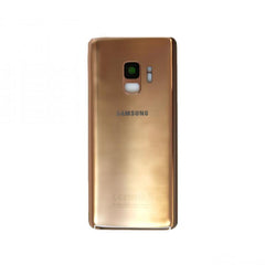 Samsung Galaxy S9 G960 Vitre arrière or avec lentille - OEM