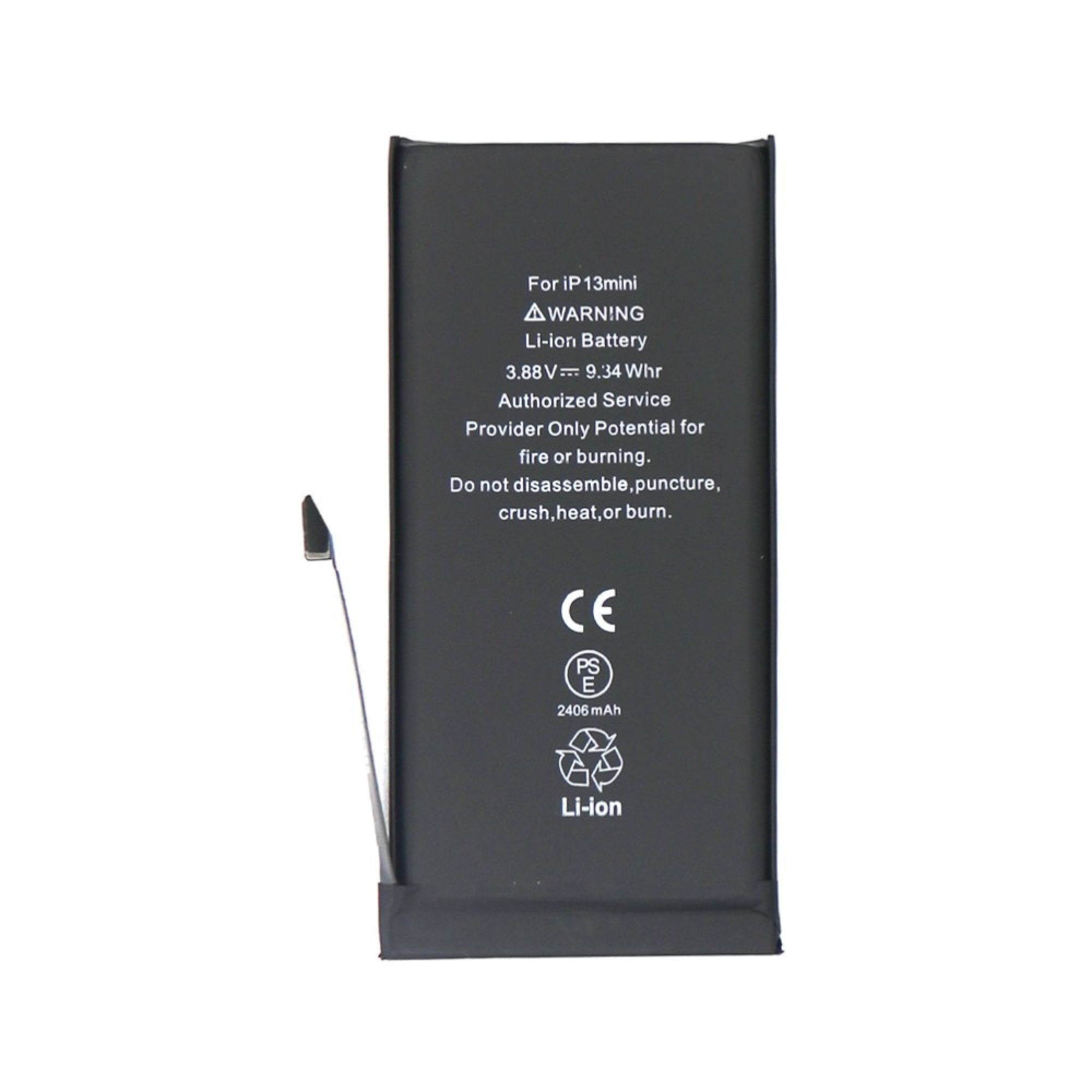 Batterie iPhone 13 Mini avec puce TI - OEM