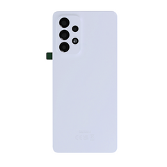 Samsung Galaxy A53 5G A536 Vitre arrière Blanc éclatant avec lentille - OEM