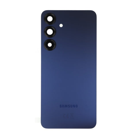 Vitre arrière Samsung Galaxy S25 Plus (S936) Bleu Marine avec Lentille - Officiel
