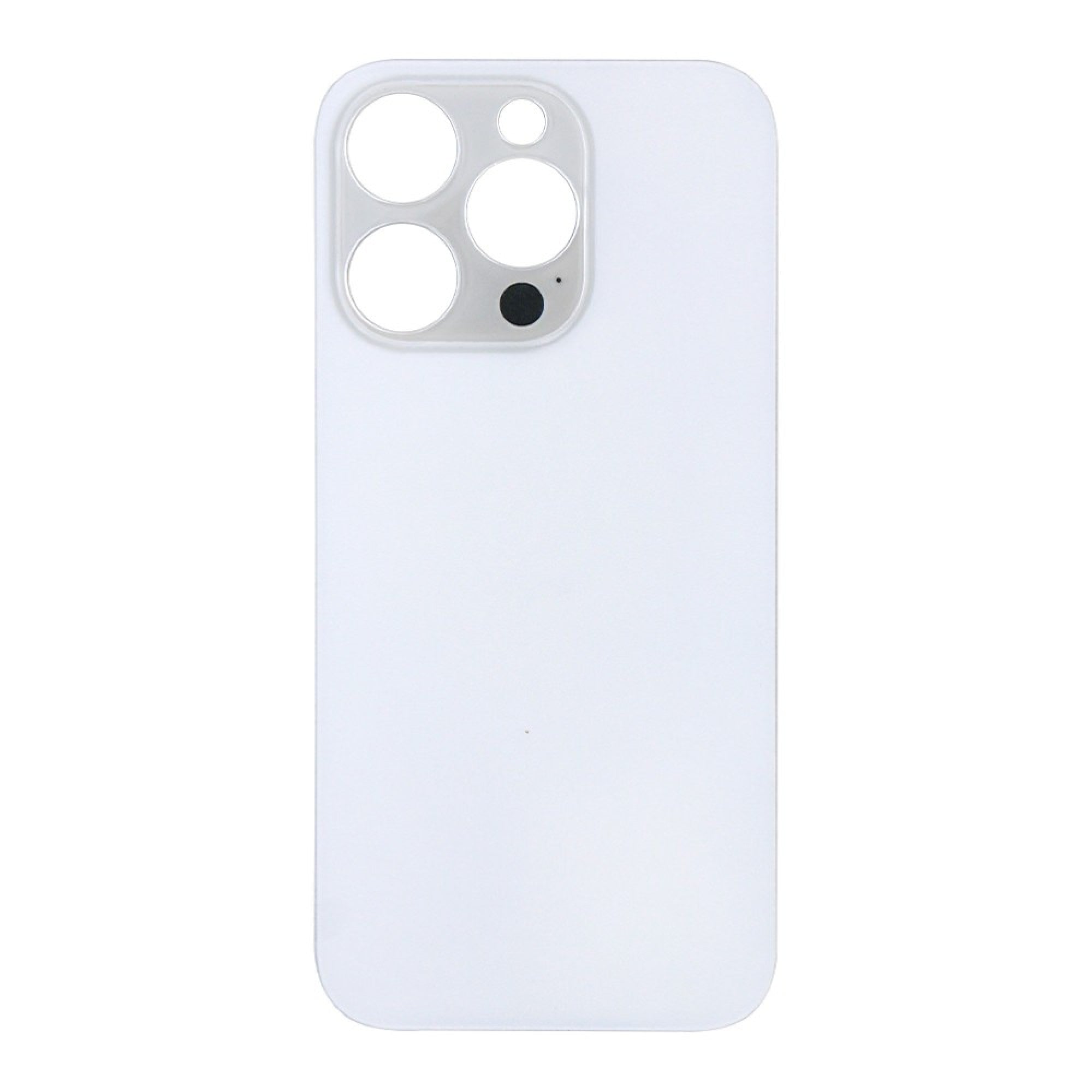 Vitre arrière iPhone 14 Pro Max Blanc (Contour caméra agrandi)