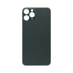 Vitre arrière iPhone 11 Pro Vert (Cadre caméra agrandi) - OEM