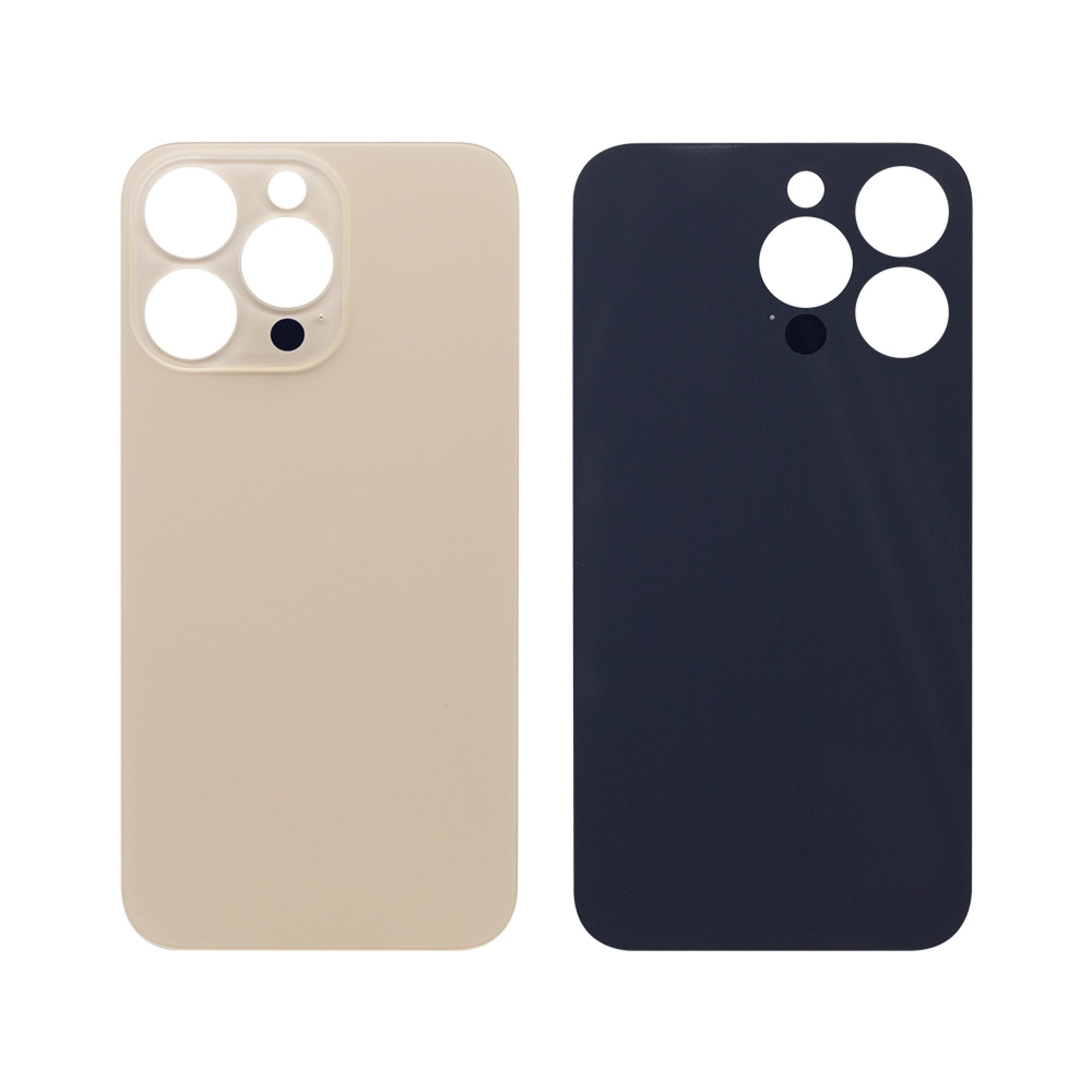 Vitre arrière iPhone 13 Pro Or (Cadre caméra agrandi) - OEM