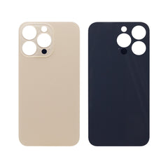 Vitre arrière iPhone 13 Pro Or (Cadre caméra agrandi) - OEM