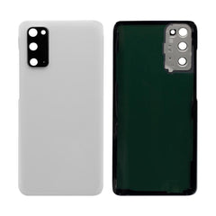 Vitre arrière Samsung Galaxy S20 G980 Blanc Nuage Avec lentille - OEM