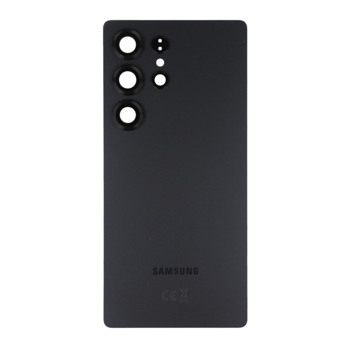 Vitre arrière Samsung Galaxy S25 Ultra (S938) Noir Profond Titane avec Lentille - Officiel