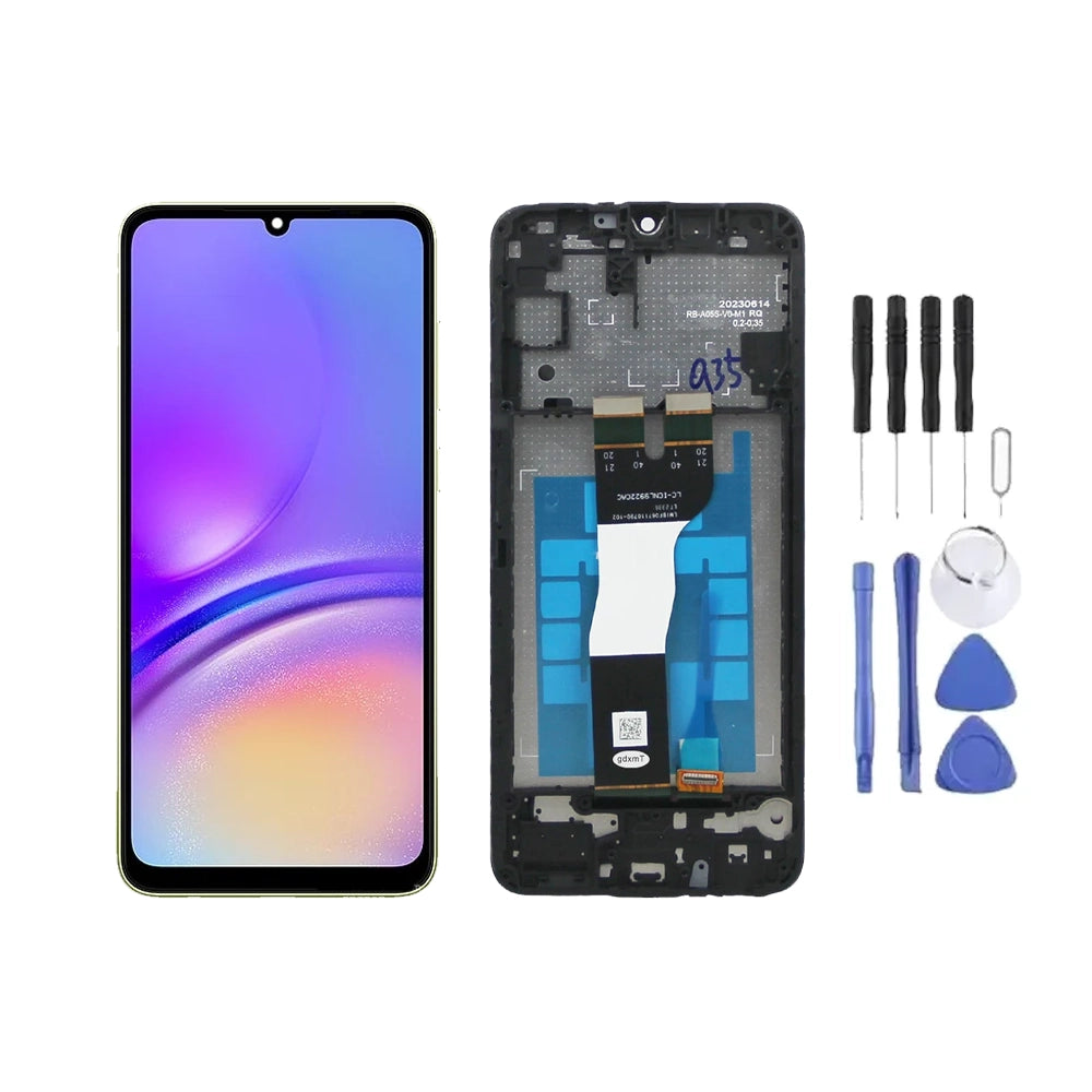 Chassis + Ecran LCD + Vitre pour Samsung Galaxy A05S (A057) + Kit d'outils