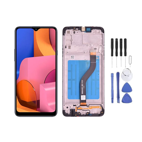 Chassis + Ecran LCD + Vitre pour Samsung Galaxy A20S (A207) + Kit d'outils