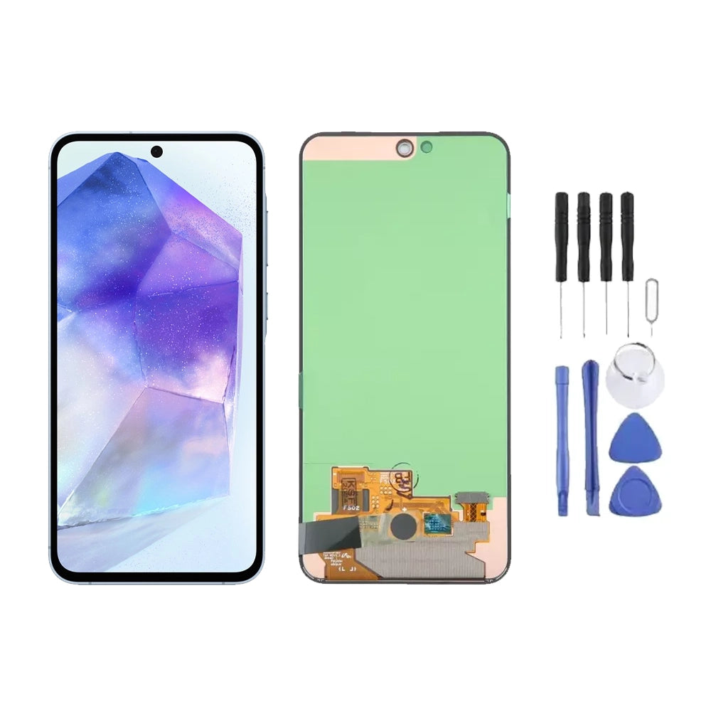 Ecran LCD + Vitre pour Samsung Galaxy A55 5G (A556) + Kit d'outils