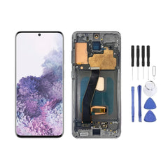 Chassis + Ecran LCD AMOLED + Vitre pour Samsung Galaxy S20 5G (G981)