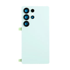 Vitre arrière Samsung Galaxy S25 Ultra (S938) Vert Titane avec Lentille - OEM