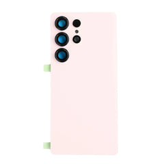 Vitre arrière Samsung Galaxy S25 Ultra (S938) Rose Gold Titane avec Lentille - OEM
