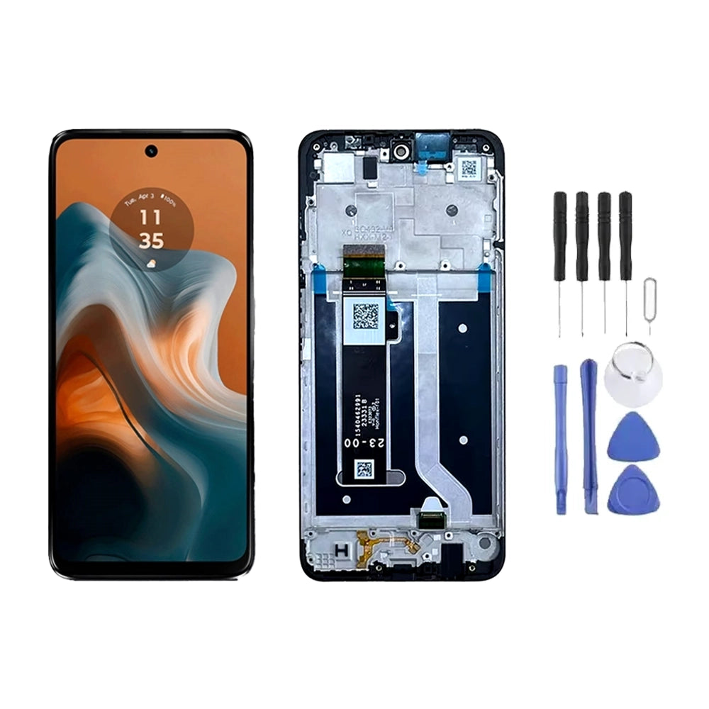 Chassis + Ecran LCD + Vitre pour Motorola Moto G34 + Kit d'outils