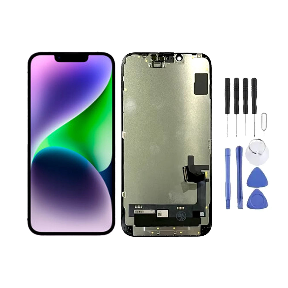 Ecran LCD + Vitre pour iPhone 14 Plus + Kit d'outils